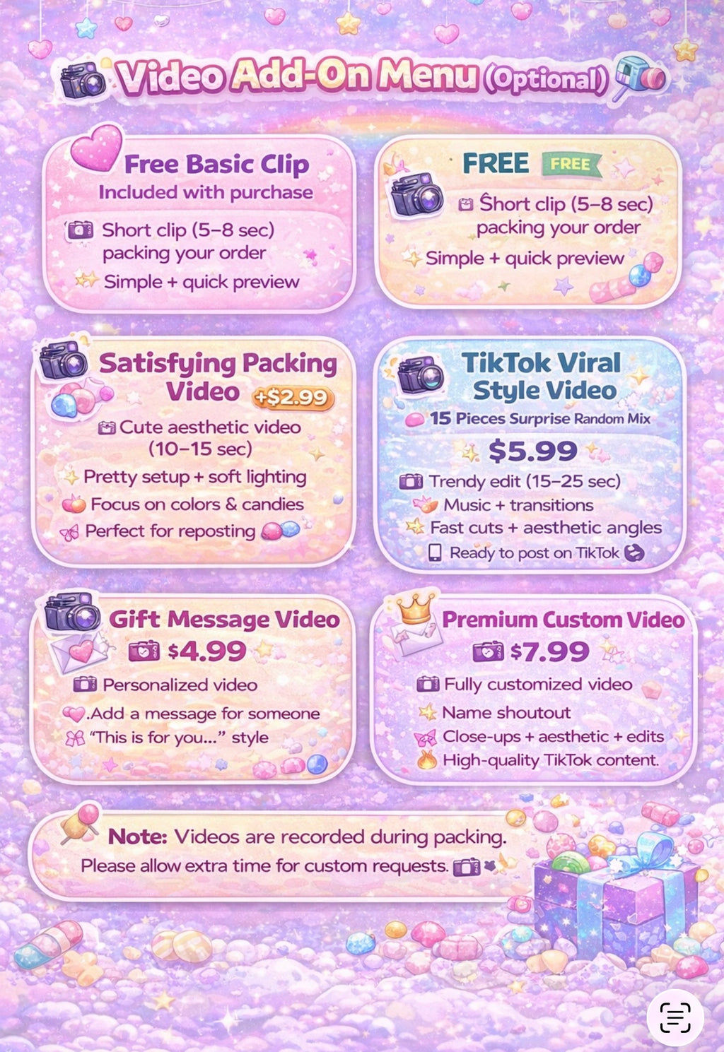Kika candy scoops